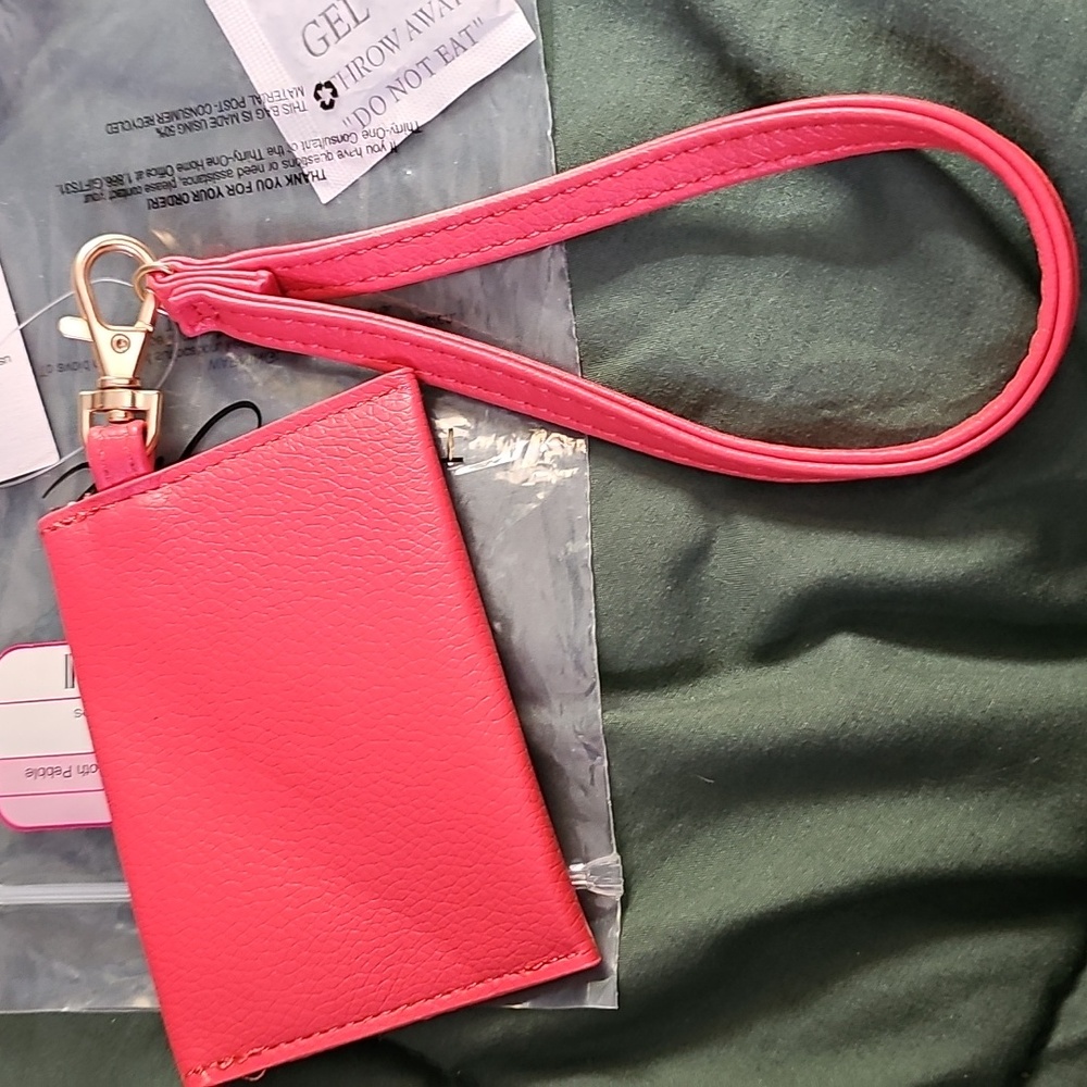 Thirty One Envelope Card Pouch Coastal Red - Picture 3 of 4